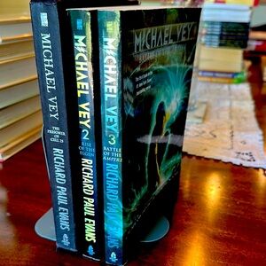 Books 1, 2, and 3 in the Michael Bey book series